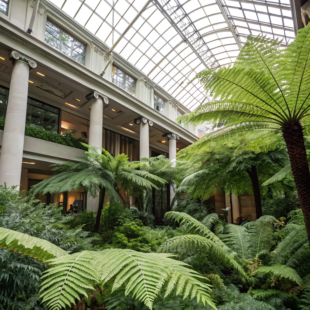 Atrium Fern Display