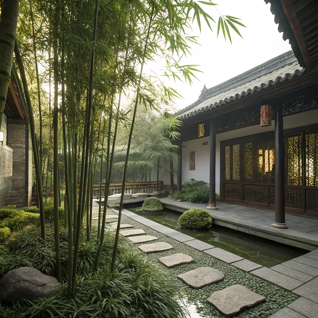 Courtyard Bamboo Garden